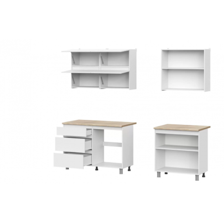 Bucatarie modulara fasade PAL A-2